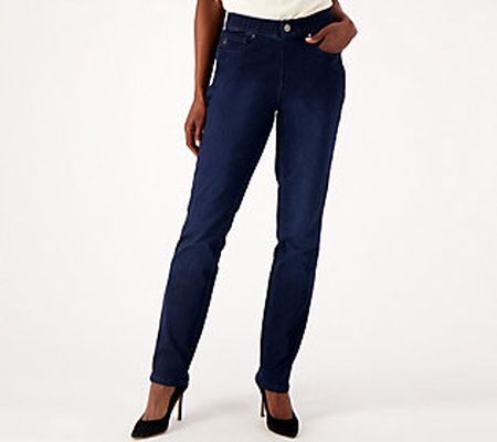 As Is Belle by Kim Gravel TripleLuxe Denim Straight Jean