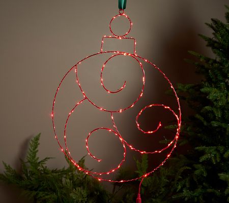 As Is BethlehemLights 24"Illuminated Ornament w/ 150 LEDs