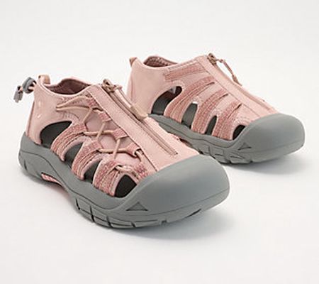 As Is BILLY Footwear Zip-On Sport Sandals-River