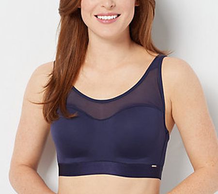 As Is Breezies AirEffects Breathable Wirefree Support Bra