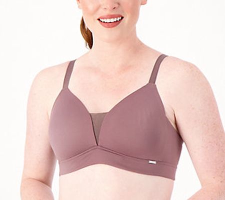 As Is Breezies Brushed Wirefree SideSmoothing Bra