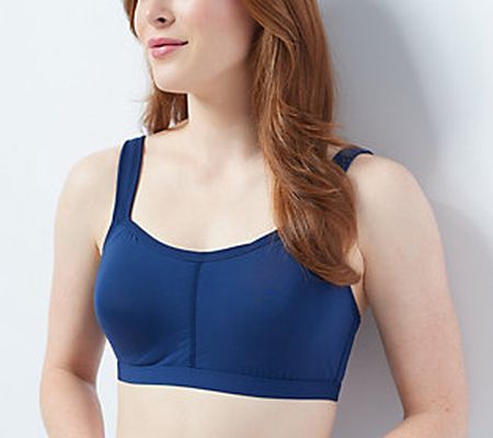As Is Breezies Comfort Zone Full Coverage Wirefree T-Bra