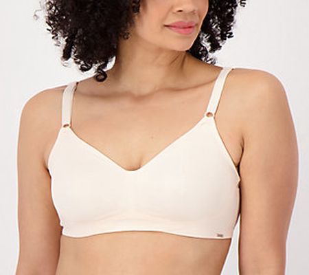 As Is Breezies Curved Comfort Unlined Under- Wire Bra