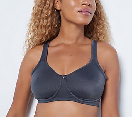 As Is Breezies Diamond Jacquard Wirefree Support Bra