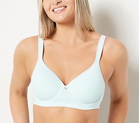 As Is Breezies Lace Effect Full Coverage Underwire Bra