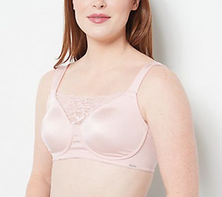 As Is Breezies Lace Radiance Unlined Wirefree Cami Bra