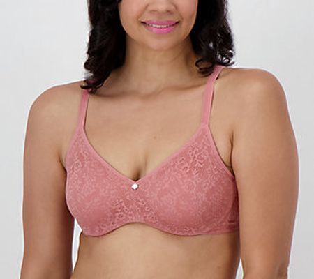 As Is Breezies Lace Unlined Underwire Support