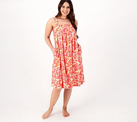 As Is Breezies Lounge Simple Breeze Dresswith Pockets