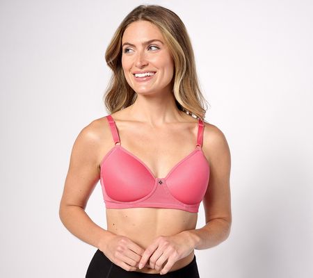 As Is Breezies Smooth Perfection Wirefree T-Shirt Bra
