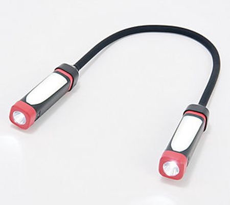 As Is BrightEase Rechargeable Neck Light w/ RemovableLights