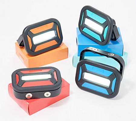 As Is BrightEase Set of 4 Worklight with Gift Boxes