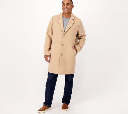 As Is Candace Cameron Bure Mens Button FrontPeacoat