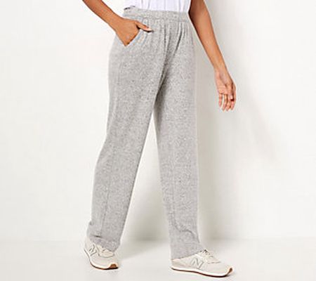 As Is Candace Cameron Bure Petite Brushed Pull On Pant