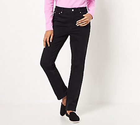 As Is Candace Cameron Bure RegularJeans-Black Straight Leg
