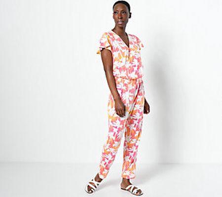 As Is Candace Cameron Bure Sunkissed Petite Jumpsuit