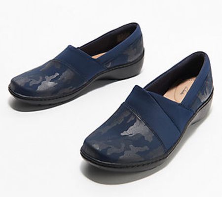 As Is Clarks Collection Casual Slip-Ons- CoraHeather