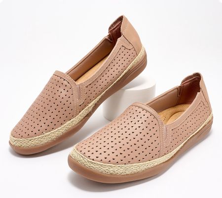 As Is Clarks Collection Espadrille Slip-OnsElaina Ruby
