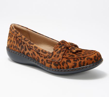 As Is Clarks Collection Slip-on Loafers - Ashland Bubble
