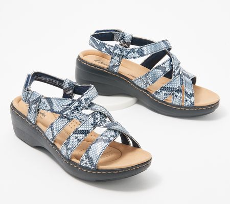 As Is Clarks Collection Strappy Sandals- Merliah Rose