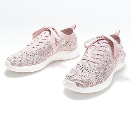 As Is CLOUDSTEPPERS by Clarks Knit Sneakers - Nova Spark