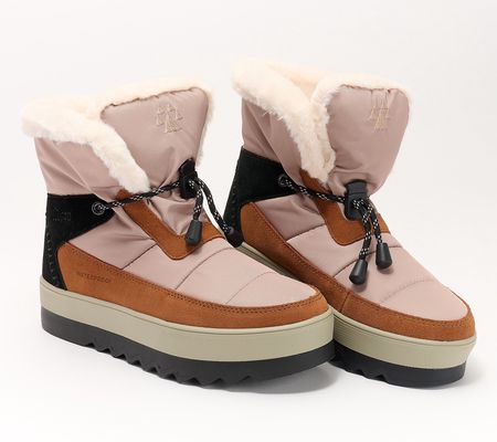 As Is Cougar Waterproof Faux Fur Winter Boots - Vibe