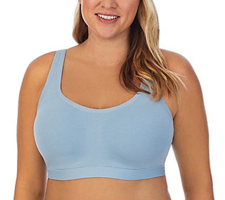 As Is Cuddl Duds Cotton Core Easy Support Wirefree Bra