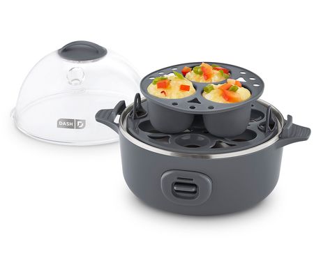 As Is Dash Ultimate Express Egg Cooker with Egg Bite Tray