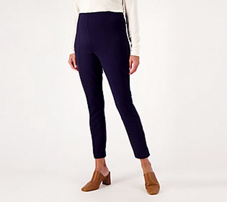 As Is Day2Day by Duette NYC Petite Ponte Knit Skinny Pants
