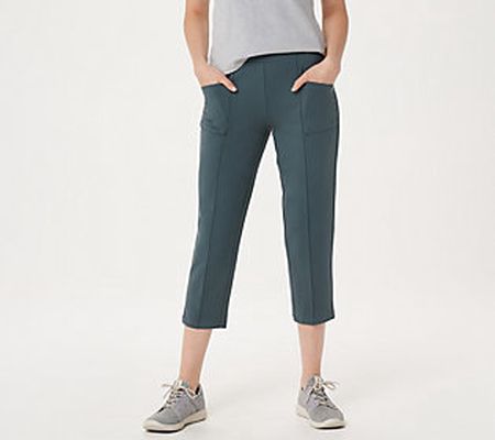 As Is Denim & Co. Active Duo Stretch Capris