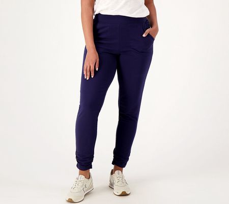 As Is Denim & Co. Active French Terry AnkleLgth Pant