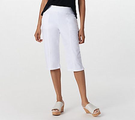 As Is Denim & Co. Active Tall Duo StretchSKim Pants with Pkts