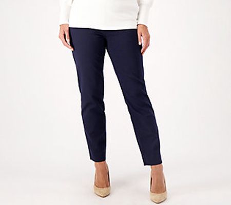 As Is Dennis Basso Regular Woven Jacquard SlimLegAnklePnt