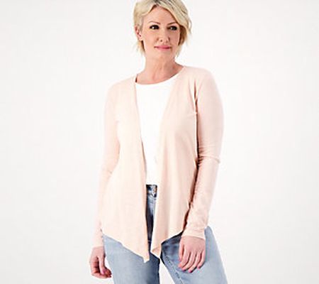 As Is Destination 365 Draped Knit Cardigan