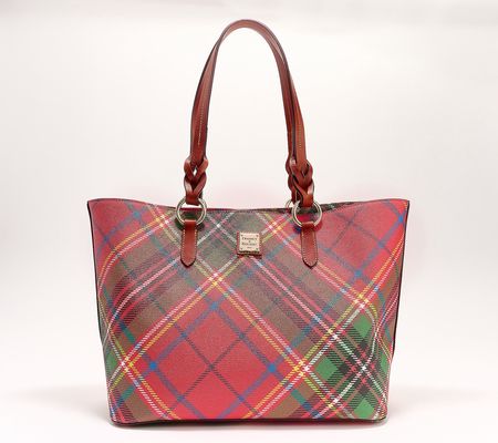 As Is Dooney & Bourke Coated Cotton NellyTote