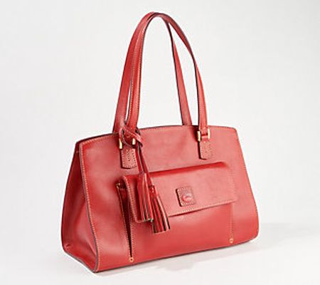 As Is Dooney & Bourke Florentine Leather Shoulder Bag