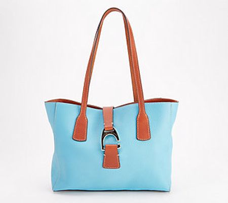 As Is Dooney & Bourke Pebble Leather Small Shannon Tote