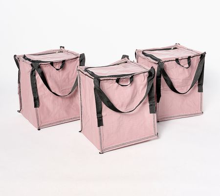 As Is Durasack Set of 3 Small Endless Use Storage Totes