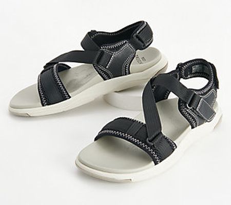 As Is Earth Origins Adjustable Comfort Sport Sandals -Vivvy