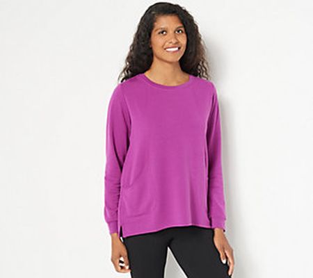 As Is Fit 4 All by Carrie Wightman Seamed Pullover w/Pkts