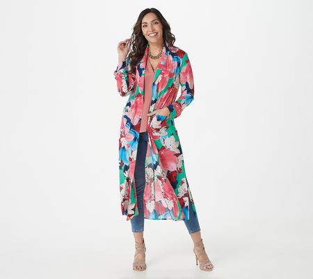 As Is G.I.L.I. Regular Printed Woven Duster