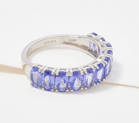 As Is Generation Gems Oval Cut Tanzanite Band Ring
