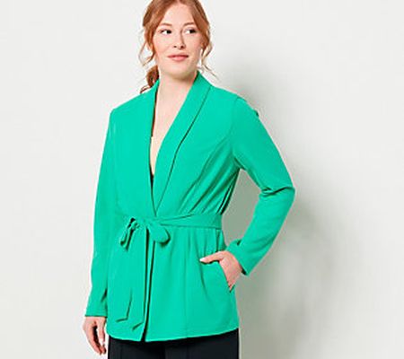 As Is Girl With Curves Bistretch Blazer