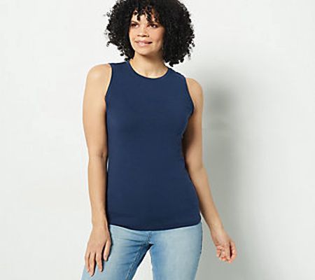 As Is Girl with Curves Knit Sleeveless TankTop