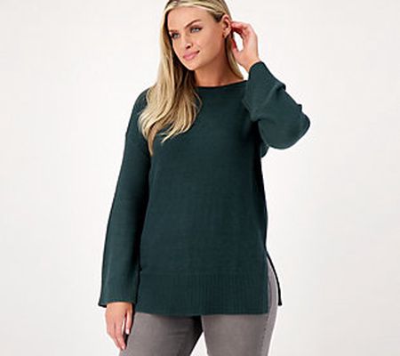 As Is Girl With Curves Petite Sweater Tunic