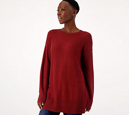 As Is Girl With Curves Regular Sweater Tunic