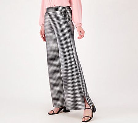 As Is Girl With Curves Tall Ponte Wide Leg Pant