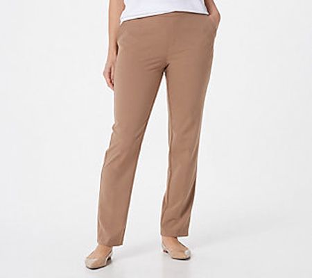 As Is GRAVER Susan Graver Petite ChelseaPull-On Pants