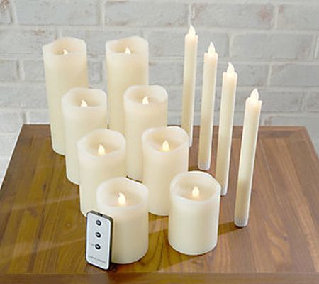 As Is Home Reflections 12pc Ultimate Flameles Candle Set