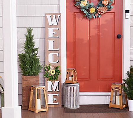 As Is Home Reflections 58 Seasonal WelcomePorch Leaner