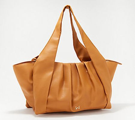 As Is House of Want HOW We Chill Ruched Tote